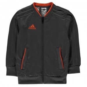 adidas Condivo Polyester Jacket Junior Boys - Grey/Orange