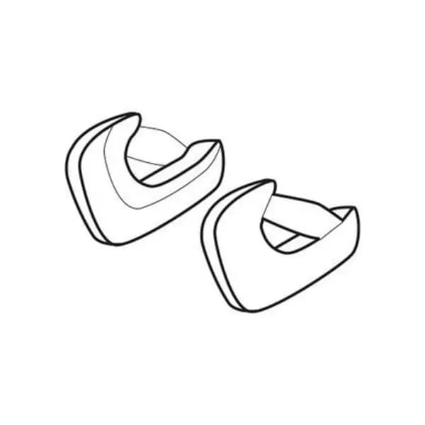 Schuberth C4 Basic / C4 Pro Black Cheekpads 53