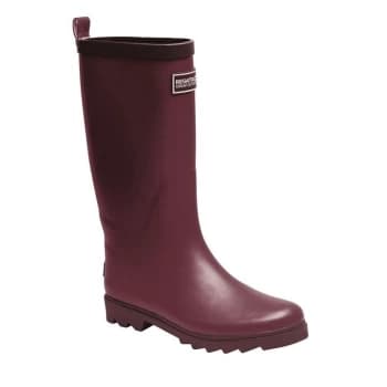 Regatta Lady Fairweather Cosy Welly - Clret/Americ
