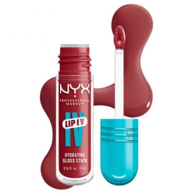 NYX Lip I.V. Hydrating Gloss Stain Bubblegm Burst 5 ml