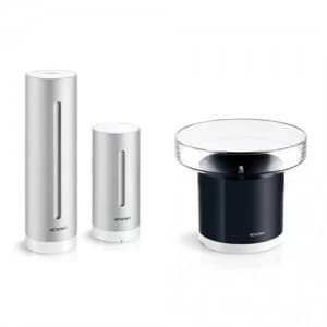 Netatmo NBU-NWS-NRG-EU digital weather station Black Silver Transparent WiFi AC/Battery