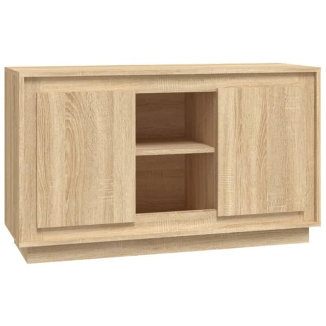 VIDAXL Sideboard Sonoma Oak 102x35x60cm Engineered Wood Vidaxl 8720845794774