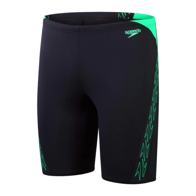 Speedo Hyper Boom Splice Jammer Shorts - navy green navy green 28 inch