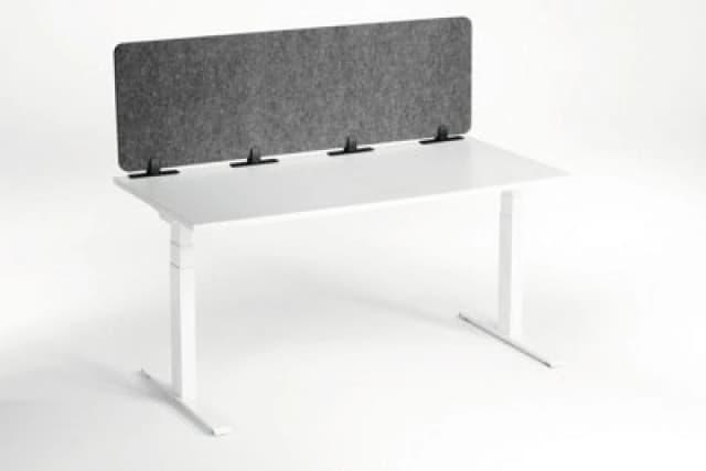 Durable Durable Recycled Felt Desk Divider Panel 160cm Grey 313558 313558