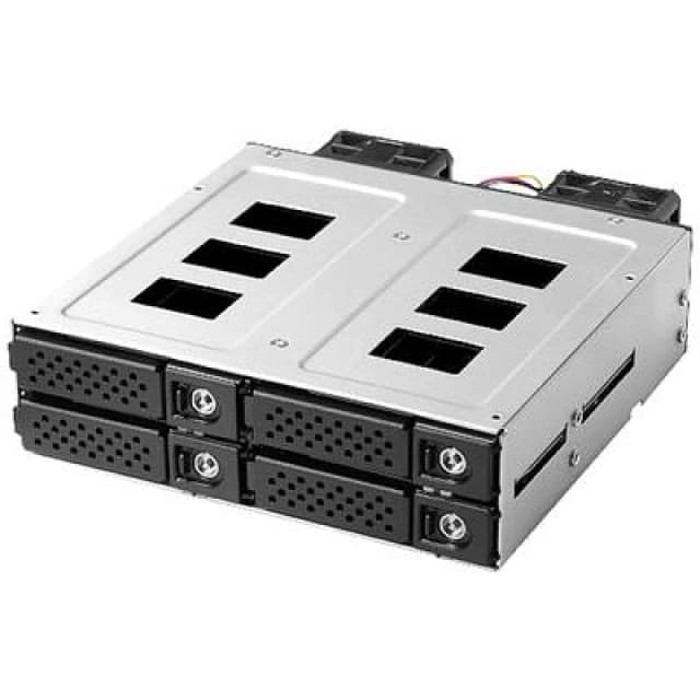 SNT Wechselrahmen 4-in-1 NVMe U.2 SSD Black 64GBPS ROHS