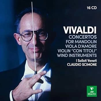 Claudio Scimone - Vivaldi: Concertos for Mandolin, Viola D'amore, Violin... CD