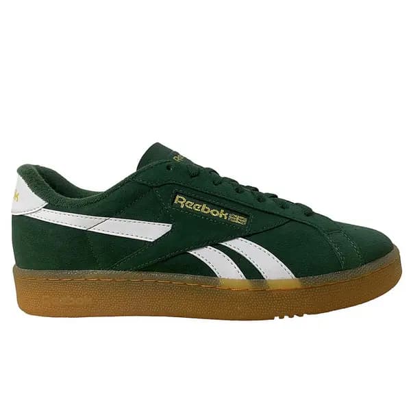 Reebok Club C Grounds Uk, Dark Green/brown/white Male 42