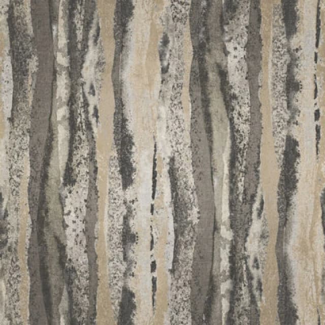 Soren Wallpaper Charcoal / Gold Muriva 223303