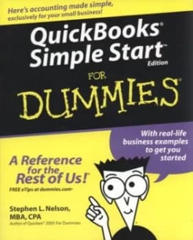 Quickbooks Simple Start for Dummies by Stephen L. Nelson Book