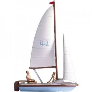 NOCH 16824 H0 Sailboat Assembled