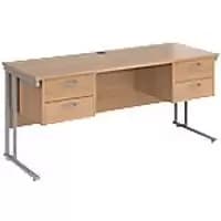 Dams International Desk MC616P22SB 1,600 x 600 x 725 mm