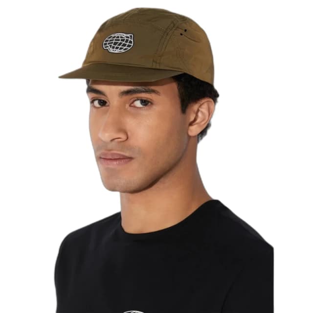 Circle Sportswear 5 Panel Cap Circle Sportswear Run Planet Vert Unisex TU