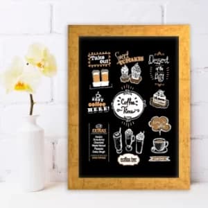 AC580818490 Multicolor Decorative Framed MDF Painting