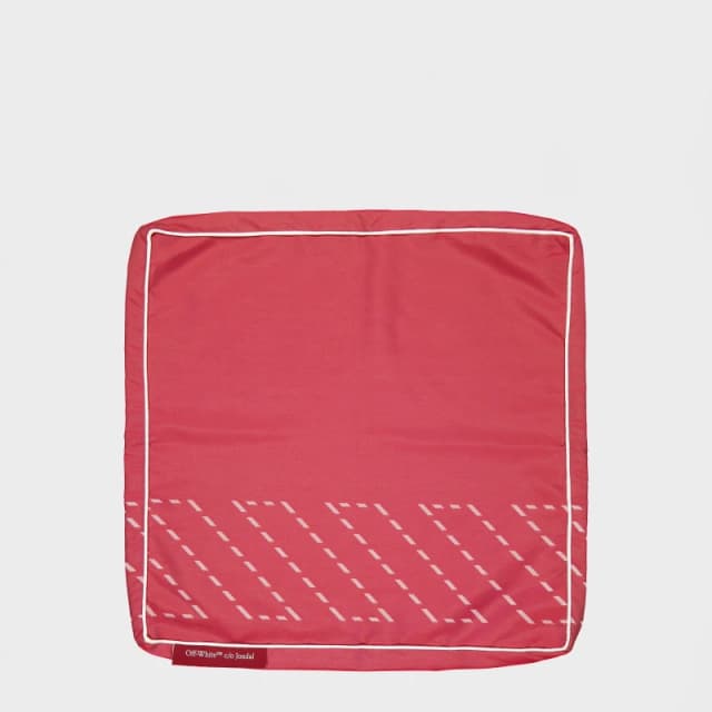 Off White Cushions for Adults Red/Beige unisex One Size