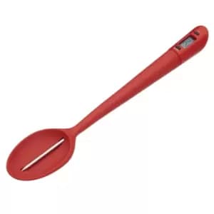Homemade Silicone Thermo Spoon Red