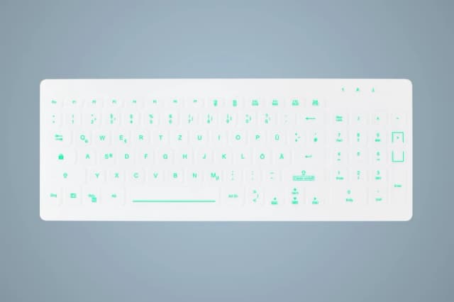 Contour Design Active Key AK-CB7012 keyboard Medical USB UK English Wh