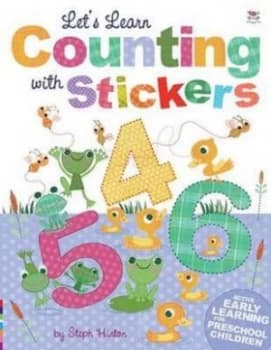 Lets Learn Counting with Stickers by Sally Hopgood Book