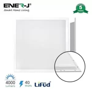 Ener-J 595x595 Backlit Panels 2pcs Pack, Lifud Driver, 4000 lumens, TPA Diffuser, 5 Years, 6500K
