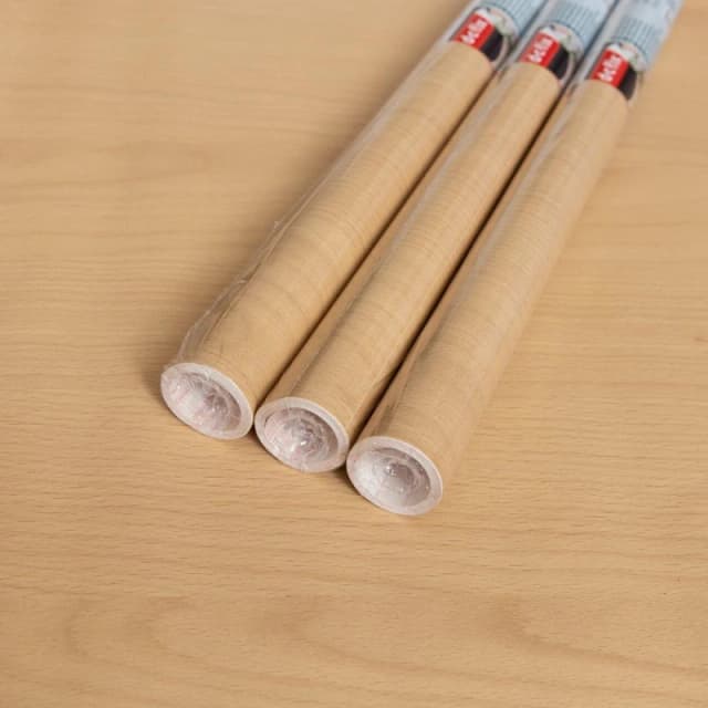 D C Fix dc fix Tirol Beech Self Adhesive Vinyl Pack 3 Brown unisex 67X2 PACK3