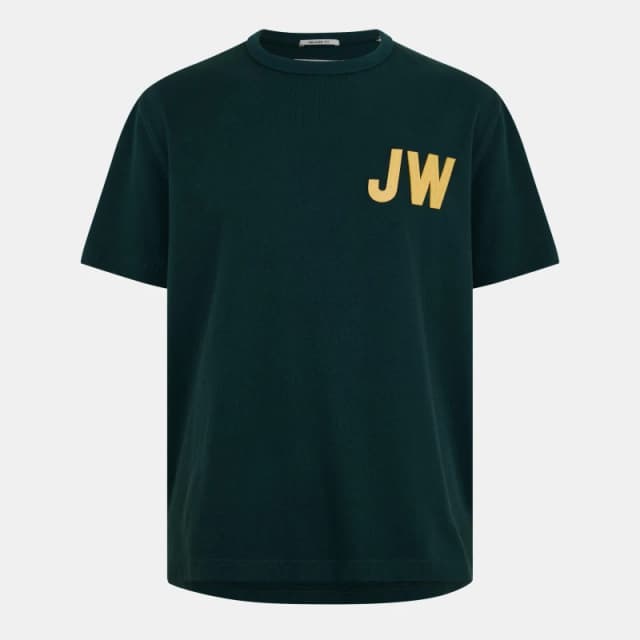 Jack Wills Felt Applique T-Shirt - Green Green XS