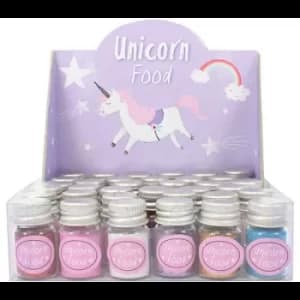 Box of 36 Unicorn Food Glitter