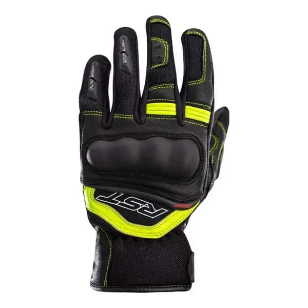 RST Urban Air 3 Mesh Ce Mens Glove Black Neon Yellow Size 10