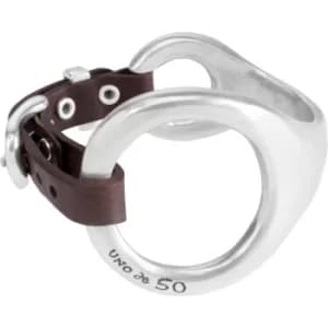 Ladies UNOde50 Base metal Clasicos Plata-Cuero Through the magnifying glass