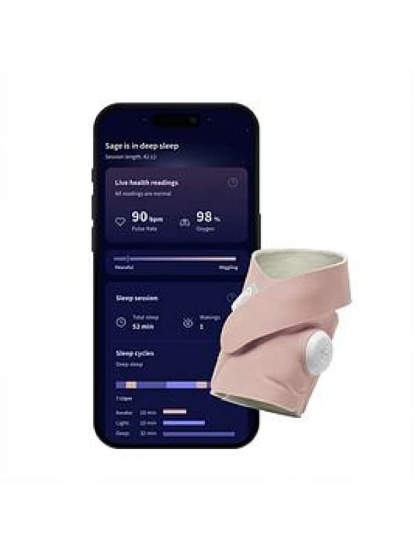 Owlet Owlet Dream Sock Dusty Rose