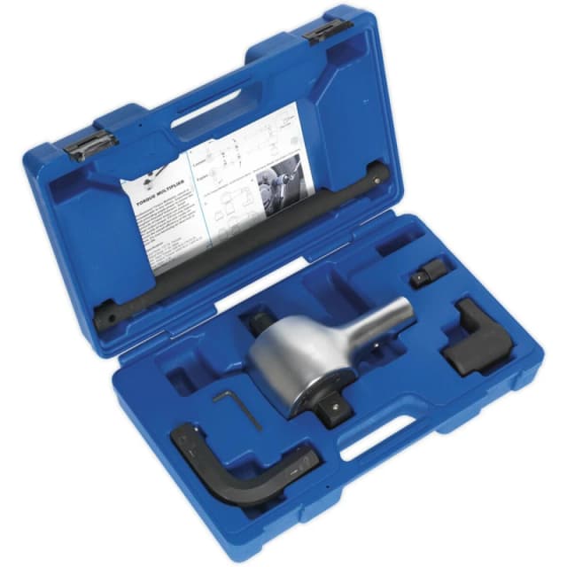 Loops 7 Piece Torque Multiplier Wrench Set - 1/2" to 1" Sq Drive - Reaction Bars Multi