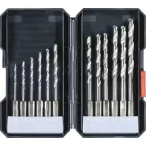 kwb 108810 HSS Metal twist drill bit set 12 Piece Keyless drill chuck, Key-type drill chuck 12 pc(s)