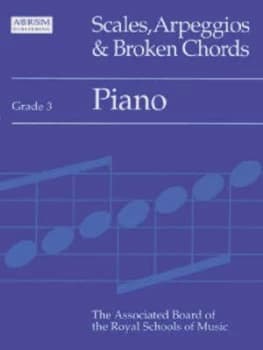 Scales Arpeggios and Broken Chords Grade 3 Paperback