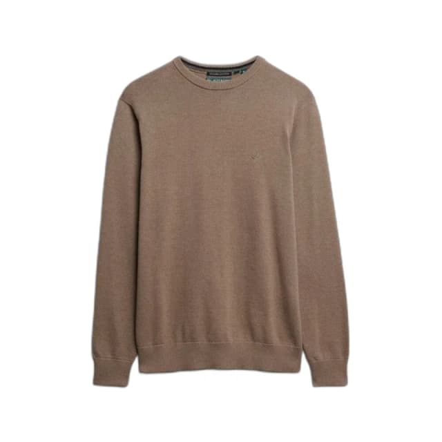Superdry Cotton sweatshirt Superdry Essentials Marron Male M