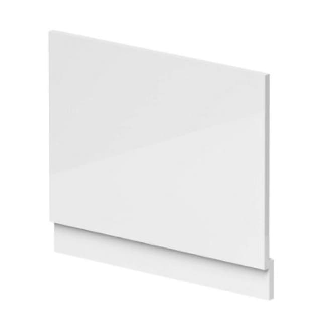 Balterley MDF Bath End Panel & Plinth - 700mm - Gloss White White unisex