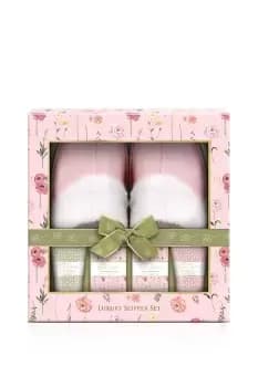 Royale Garden Rose, Poppy & Vanilla Luxury Slipper Gift Set