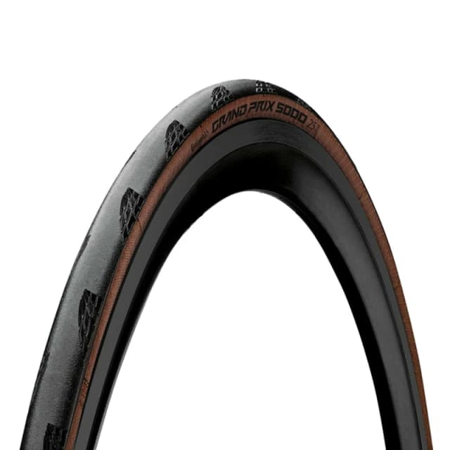 Continental Continental - grand prix 5000 tyre - foldable blackchili compound black/transparent: black/transparent 700 x 28C TYCGP5000T 114595