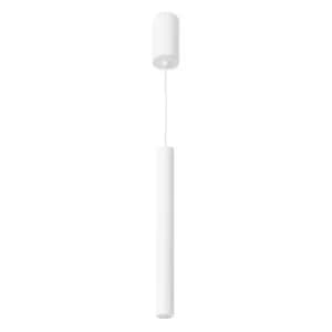 Stylus Aluminium Super Slim Ceiling Pendant Light White 3cm Pipe