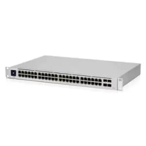 Ubiquiti Networks UniFi USW-48-POE network switch Power over Ethernet (PoE) Stainless steel