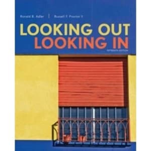 Looking Out, Looking In by Ronald Adler, Russell F. Proctor (Paperback, 2015)