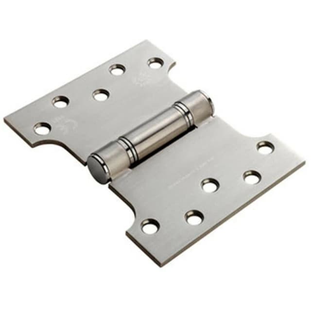 Loops PAIR 101.6 x 127 x 3mm Parliament Hinge Satin Stainless Steel Internal Door Metallics