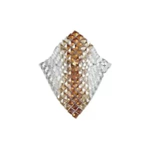 Fan Europe RUMBA Wall Light Transparent, Amber, Crystal 25x29cm