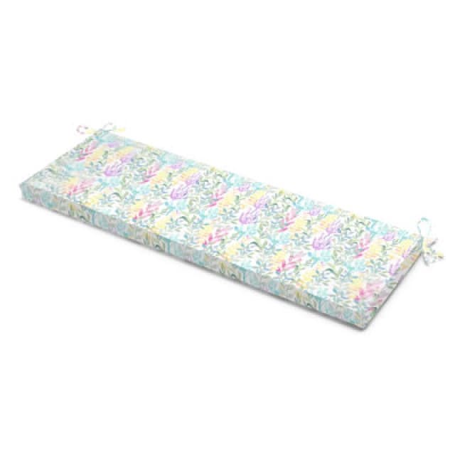 Luxury Living Summer Meadow Garden Bench Seat Pad
