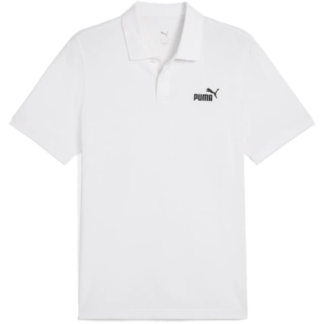 Puma Mens No. 1 Pique Short-Sleeve Polo Shirt Black male S