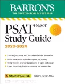 PSAT/NMSQT Study Guide, 2023: Comprehensive Review with 4 Practice Tests + an Online Timed Test Option