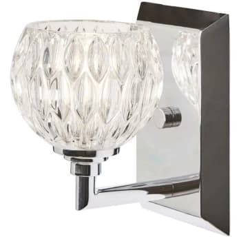 Serena - 1 Light Wall Light - Polished Chrome Finish, G9 - Elstead