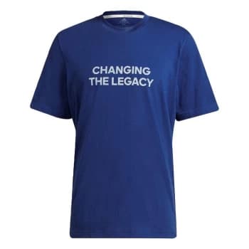 adidas Short Sleeve Graphic T-Shirt Mens - Victory Blue