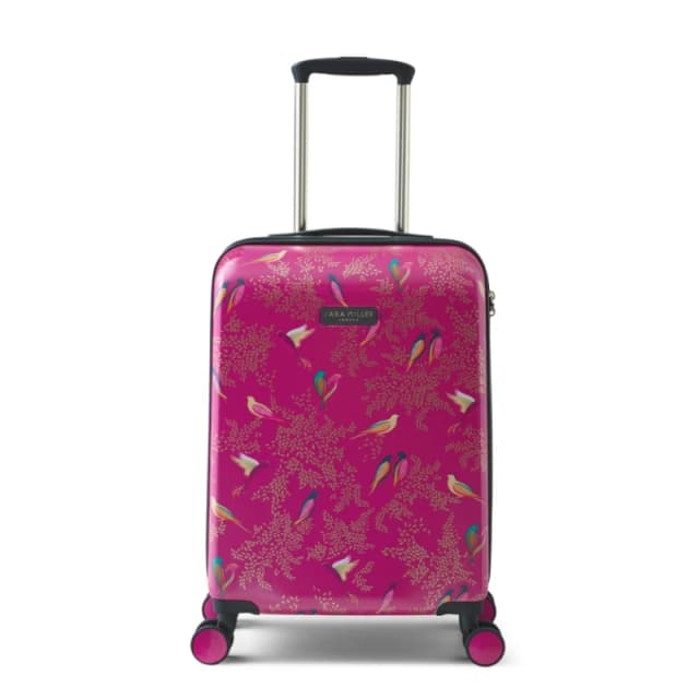 Sara Miller Small Trolley Spinner Suitcase - Pink chelsea Small Trolley Spinner Suitcase - Pink chelsea - 54(h) x 36(w) x 20(d) cm - Chelsea Pink - Sm