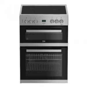Beko EDC633S Double Oven Electric Cooker