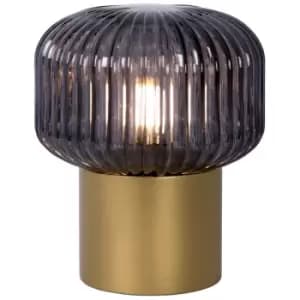 Lucide jany - Table Lamp - Ø16cm - 1xE14 - Matt Gold, Brass
