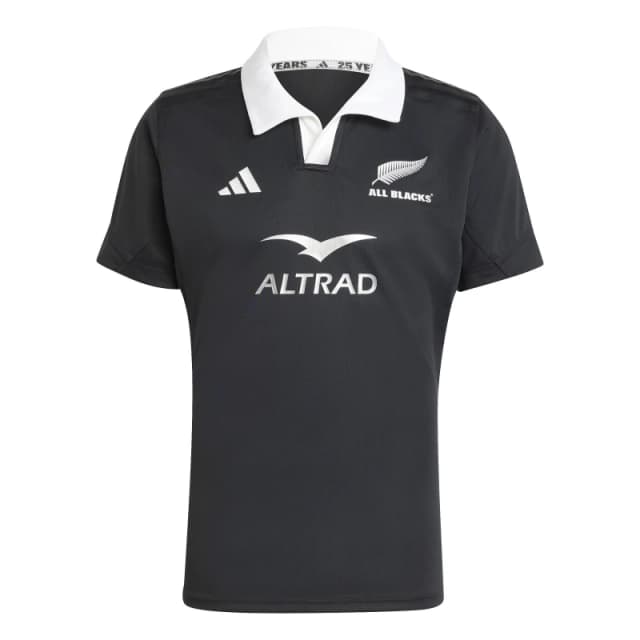 adidas New Zealand Home Performance Shirt 2024 Adults - Black S