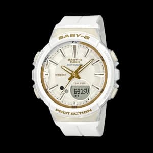 Casio Baby-G Standard Analog-Digital Watch BGS-100GS-7A - White